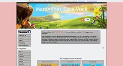 Desktop Screenshot of maravilhasparavoce.com
